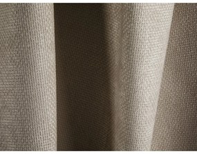 Világosbarna zsenília sarokkanapé (bal oldali-U alakú) Treno – Cosmopolitan Design