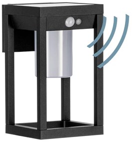 Eglo 900804 - LED napelemes fali lámpa MARTANO 3,7W/3,7V IP44 érzékelővel