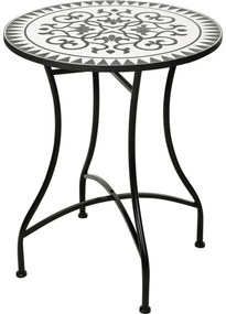 Bistro kültéri asztal dekoráció Mozaik világos, 60 x magasság 71 cm