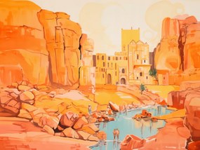 Poszter 40x30cm Romok a nap alatt