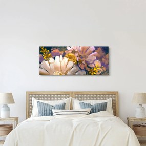 Virágok képe (120x50 cm)