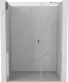 Mexen Mist-B 110 cm-es nyíló zuhanyajtó, átlátszó, króm - 8A2-110-001-01-00