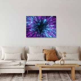 Kép - Neon tér (70x50 cm)