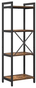 Könyvszekrény Füstölt tölgy 40 x 30 x 118 cm Faanyag
