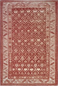 Szőnyeg, konyhai futószőnyeg 80x165cm, lapos szövésű barna hagyományos mintával