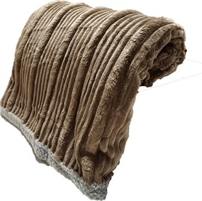 Meleg takaró Homa KERNA MOCHA BROWN