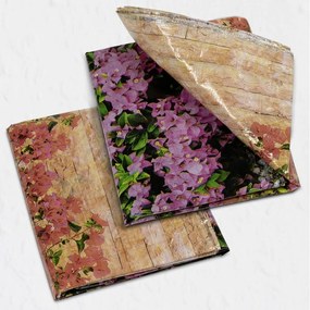 Műanyag erkély belátásgátló 500x85 cm Flowers – Maximex