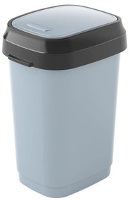 KIS Hulladékgyűjtő Dual Swing Bin S szürke, 10 L