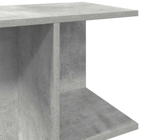 betonszürke szerelt fa éjjeliszekrény 46,5x29x61 cm