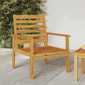 2 db tömör akácfa kerti kanapéfotel 66,5 x 65 x 81 cm