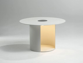 Sole LED-es dohányzóasztal Ø70 cm