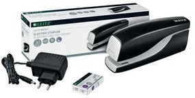 Tűzőgép, elektromos, No. 10, 10 lap, LEITZ Nexxt 5532, fekete (E55320095)