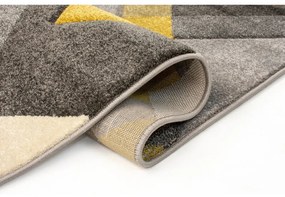 Sárga-szürke szőnyeg 160x230 cm Nimbus – Flair Rugs