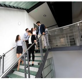 Kanlux 24606 - ERGA LED 17W 230V 2v1 szenzoros lámpa 3000/4000/6500K fehér