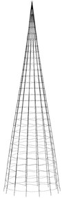 színes LED karácsonyfa zászlórúdra 3000 LED 800 cm