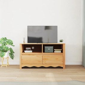 TV Szekrény &quot;&quot;DRAMMEN&quot;&quot; 99x43x55 cm Tömör Fenyő