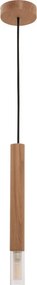 ZUMA LINE 8620103 MADERA Hengeres Függesztett Lámpa Faipari G9 IP20
