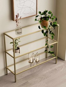 3 Katlı - Gold, Transparent