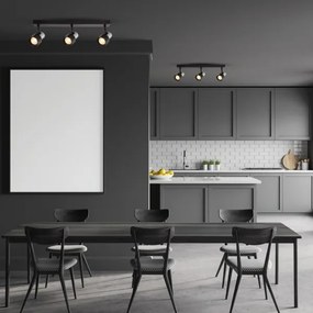 Spotlámpa CINO 3xGU10/8W/230V fekete