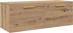 vidaXL Fali Szekrény kézműves tölgy 100 x 36.5 x 35 cm Faanyag