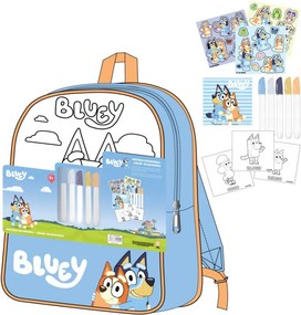 Bluey Friends színezhető hátizsák, táska 38 cm