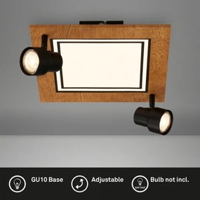 Brilo - LED mennyezeti lámpa LED/12W/230V + 2xGU10/9W 3000K