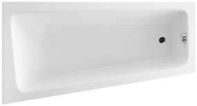 Excellent Ava Side sarokkád 150x80.5 cm baloldali fehér WAEX.AVL15WH