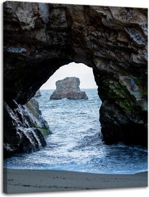 Vászonkép Természet Tenger Sziklaív 30x40 cm