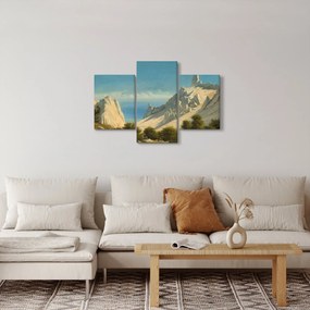 Kép - Georg Emil Libert, View of Sommerspiret, the Cliffs of Møn, reprodukciók (90x60 cm)