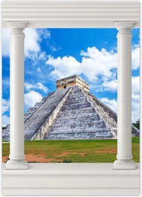 Poszterek 50x70 Kukulkán piramis Mexikó