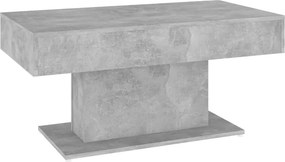 vidaXL betonszürke szerelt fa dohányzóasztal 96 x 50 x 45 cm