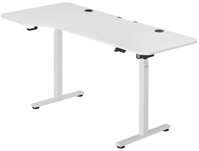 Juskys Irodai asztal 160x75cm - fehér
