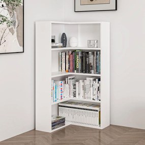 Adel könyvespolc, fehér, 60×60 cm – TR506MNR1540