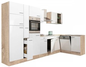 Yorki 370 sarok konyhabútor felülfagyasztós hűtős kivitelben