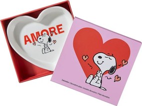 PEANUTS szív alakú tálka 10,3 cm , Amore