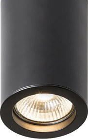 RENDL MOMA stropní černá 230V LED GU10 9W