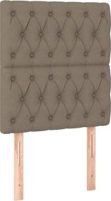 bézs színű szövet fejtámla 80x7x118/128 cm