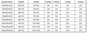 Mexen Lima zuhanykabin 70x100cm, 6mm üveg, króm profil-átlátszó üveg, 856-070-100-01-00