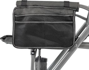 Leziter Comfort Plus karfás horgász szék pohártartóval szürke