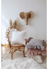 Gyerek párnahuzat White Frill - Moi Mili