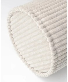 Krémszínű kordbársony párna gyerek kanapéhoz Roll – Wigiwama