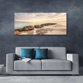 Vászonkép nyomtatás Sea Beach Landscape 140x70 cm