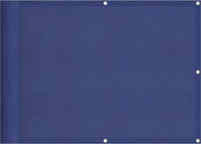 vidaXL kék 100% oxford poliészter erkélyparaván 75 x 1000 cm