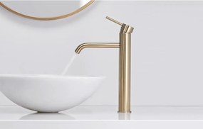 Fürdőszobai csaptelep Rea Lungo gold high