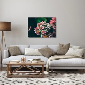 Kép - Hortenzia részlete (üvegen) (70x50 cm)