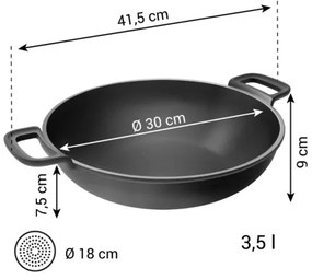 Tescoma MASSIVE Wok, átmérő 30 cm