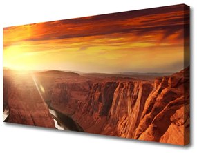 Canvas kép Grand Canyon Landscape 125x50 cm