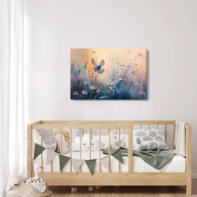 Kép - Rét pillangóval II (90x60 cm)