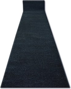 Futószőnyeg Sketch 120 cm sima fekete ^*Q2338