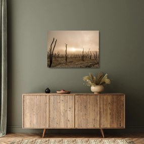 Kép - Csupasz fák (üvegen) (70x50 cm)